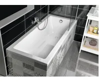 AQUALINE DOUBRAVA obdélníková vana 160x70x42cm, bílá (5)