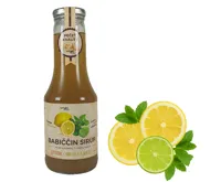 Nature NoTea s.r.o. Babiččin sirup - Citron s limetkou a mátou 0.5l
