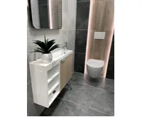 SAPHO LATUS VI otevřená policová skříňka 30x50x22cm, dub alabama (3)