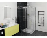 GELCO DRAGON čtvercový sprchový kout 1000x1000mm, rohový vstup