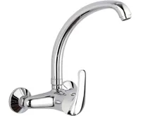 AQUALINE KASIOPEA nástěnná baterie s vysokým ramínkem, chrom