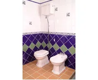 KERASAN RETRO WC mísa stojící, 38,5x59cm, spodní odpad, bílá (6)