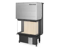 ROMOTOP Krbová vložka IMPRESSION C 2G L 80.61.34.21 třístranné s výsuvnými dvířky a děleným sklem