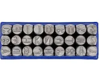 BGS Razící matrice 8.0 mm, abeceda (1)