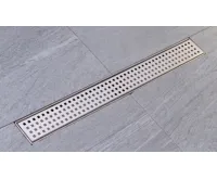 GELCO MANUS QUADRO nerezový podlahový žlab s roštem, L-950, DN50 (5)