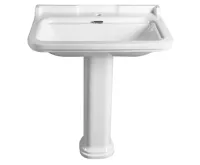 KERASAN WALDORF keramické umyvadlo 80x55cm, bílá (7)