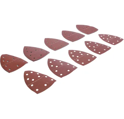 BGS Papíry brusné pro multifunkční brusku, 145x100 mm, K 40 - 400, 25dílná