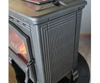 PLAMEN PLAMEN Litinová krbová kamna TENA TERMO - černá (5)