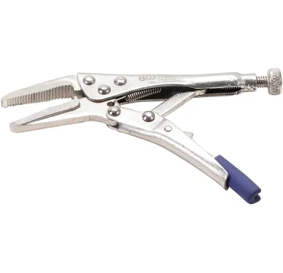 BGS Kleště grip 125 mm, ploché čelisti