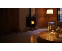 HS Flamingo Krbová kamna FLAMINGO DELUXE ® KAMPA pravá, krémová (12)