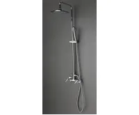 SAPHO AIRTECH-AXIA sprchový sloup k napojení na baterii, hlavová, ruční sprcha, chrom (8)