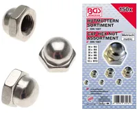 BGS Matice kloboučkové M3-M10, sada 150 dílů