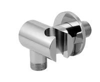 NOVASERVIS Držák sprchy s vývodem chrom - D/LUXUS,0 NOVASERVIS Držák sprchy s vývodem chrom - D/LUXUS,0