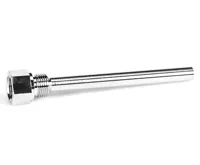 Ponorná jímka pro čidlo regulátoru 2080WL, závit 1/2", materiál mosaz, průměr 12 mm, ponor 170mm Ponorná jímka pro čidlo regulátoru 2080WL, závit 1/2", materiál mosaz, průměr 12 mm, ponor 170mm