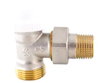 IVR termostatický ventil rohový DN 15 - 1/2" x 3/4"' EK venkovní