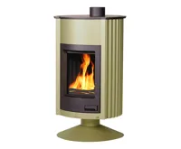 HS Flamingo Krbová kamna MASTERFLAMME ® Grande II, olivová