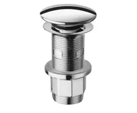 SILFRA Umyvadlová výpust 5/4“, click-clack, velká zátka, 10-80mm, ABS/chrom SILFRA Umyvadlová výpust 5/4“, click-clack, velká zátka, 10-80mm, ABS/chrom