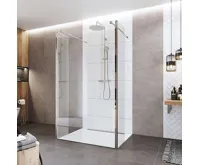 Sprchová stěna WALK IN, Novea, 35 x  200 cm, chrom ALU, sklo Čiré (8)