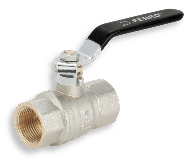 Novaservis luxusní plnoprůtočný kulový kohout s pákou mm 5/4" - kph4
