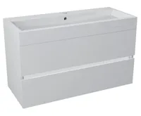 SAPHO LARGO umyvadlová skříňka 99x50x41cm, bílá