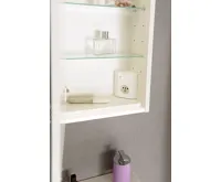 SAPHO BATU galerka 100x71x15cm, 2x LED osvětlení, bílá lesk (8)