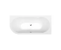 POLYSAN VIVA R SLIM asymetrická vana 185x80x47cm, bílá (1)