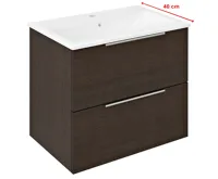 SAPHO CIRASA umyvadlová skříňka 58x54x39cm, borovice rustik SAPHO CIRASA umyvadlová skříňka 58x54x39cm, borovice rustik