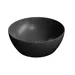 GSI PURA keramické umyvadlo na desku, průměr 42cm, černá mat