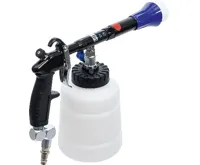 BGS Pneumatická čisticí pistole s kartáčovým a sacím nástavcem, 7dílná (3)