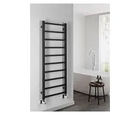 SAPHO METRO LIGHT otopné těleso 400x1140 mm, černá mat (1)