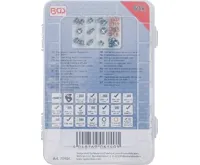 BGS Sada na opravu vypouštěcích šroubů oleje, 63dílná (2)