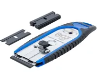 BGS Škrabka na plakety | 40 mm | s 6 plastovými škrabacími čepelemi - BGS 70912