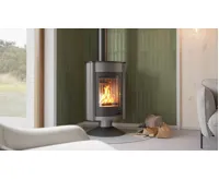 HS Flamingo Krbová kamna MASTERFLAMME ® Medie II, šedá (33)