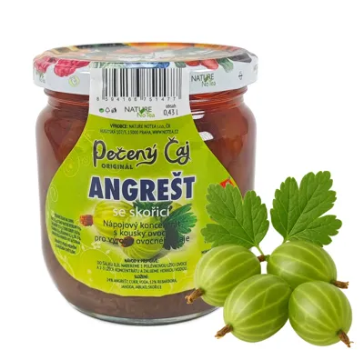 Nature NoTea s.r.o. Pečený čaj Notea - Angrešt se skořicí 430ml