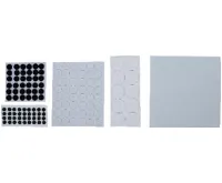 BGS Podložky filcové pod nábytek, samolepicí, 131dílná (1)