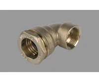 PE mosaz koleno přechodové 40x5/4&quot; ZD vnitřní závit - pro plyn