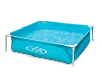 Intex 57173 Dětský bazén Mini Frame 122 x 122 x 30 cm modrý