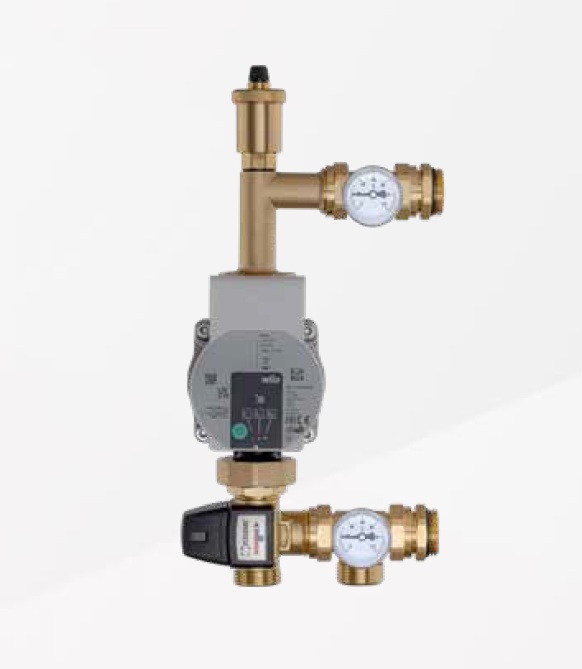 Wigell čerpadlová skupina pro mosazný rozdělovač wilo yonos para rs 25/1-6 - 235mm