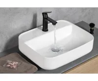 SAPHO PAX stojánková umyvadlová baterie, černá mat (4)