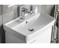 AQUALINE DURU keramické umyvadlo 60x40cm, bílá (3)