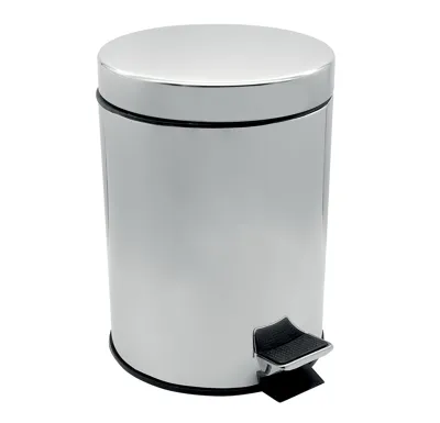NOVASERVIS Odpadkový koš kulatý 3 l chrom - 6162,0