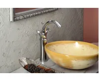 SAPHO ANTEA stojánková umyvadlová baterie vysoká s výpustí, výška 300mm, chrom (3)