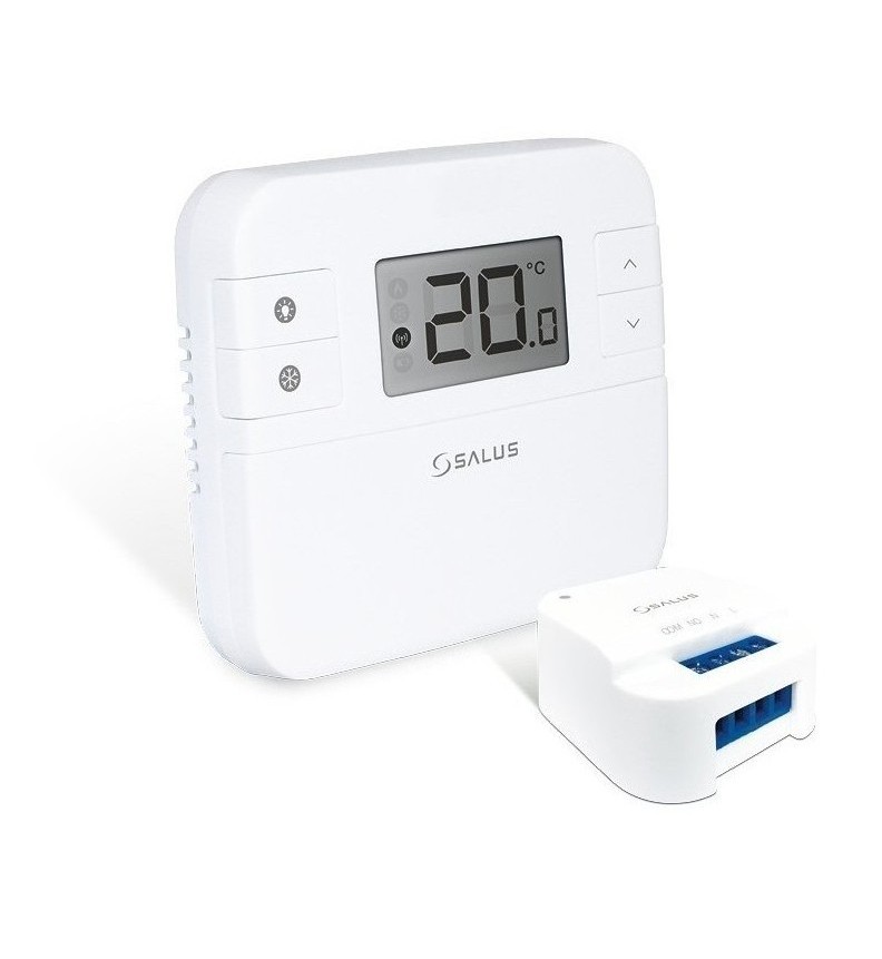 SALUS Bezdrátový digitální manuální termostat RT310SR, Bezdrátové