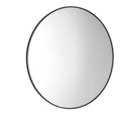 SAPHO AROWANA kulaté zrcadlo v rámu ø 90cm, černá mat SAPHO AROWANA kulaté zrcadlo v rámu ø 90cm, černá mat