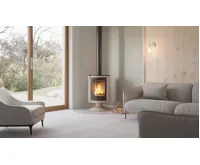 HS Flamingo Krbová kamna MASTERFLAMME ® Piccolo II, krémová (14)