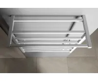 SAPHO ELZOR elektrický sušák ručníků 500x470 mm, 60 W, bílá mat (5)