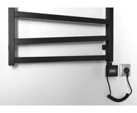 SAPHO KTX topná tyč s termostatem, 600 W, černá mat (3)