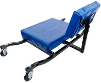 BGS Pojízdné dílenské sedátko, extra ploché (2)