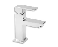 NOVASERVIS Umyvadlová baterie bez výpusti Titania CUBE chrom - 98801/1,0