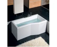 POLYSAN VERSYS R asymetrická vana 160x84x70x47cm, bílá (4)